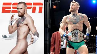 UFC: Conor McGregor posó desnudo para la revista de ESPN