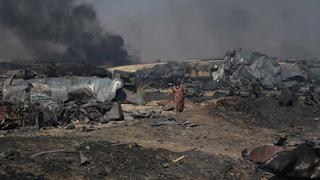 Afganistán: al menos 100 camiones cisterna destruidos en incendio en la frontera con Irán