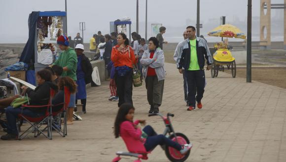 Senamhi recordó que, en los últimos días, Lima ha tenido ingreso de aire frío proveniente del sur, comportamiento que ha generado la presencia de cielo nublado. (GEC)