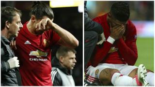 United: Ibrahimovic y Rojo se perderán el resto de la temporada