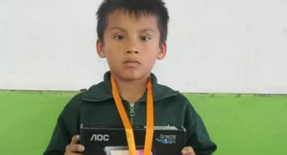 Rai Víctor García Isuiza, un niño de 9 años de edad, ingresó a la Universidad Nacional Federico Villarreal. (Foto: terraperu.pe)