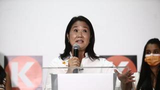 Keiko Fujimori asegura que “de ninguna manera” se cerrará el Congreso en un eventual gobierno suyo 