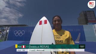 Daniella Rosas quedó cuarta en su serie y disputará el repechaje en el surf de Tokio 2020 [FOTO]