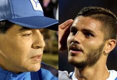 Maradona le dijo traidor a Mauro Icardi y así respondió el delantero del Inter
