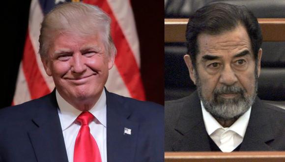 Donald Trump elogia a Saddam Hussein por "matar a terroristas"