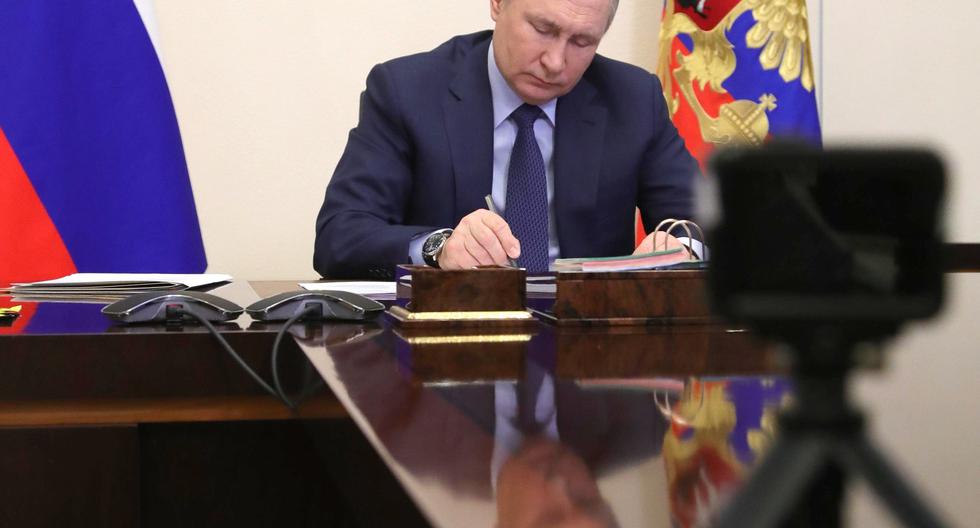 El presidente de Rusia, Vladimir Putin.  EFE