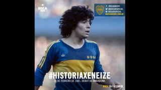Diego Maradona: un día como hoy debutó con Boca Juniors (VIDEO)