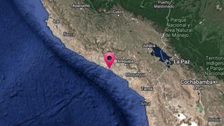 Arequipa: sismo de magnitud 4.6 remeció esta mañana el distrito de Lomas