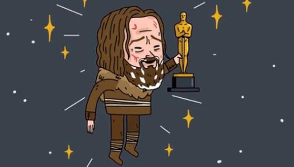 Gif muestra el camino de Leonardo DiCaprio hacia el Oscar