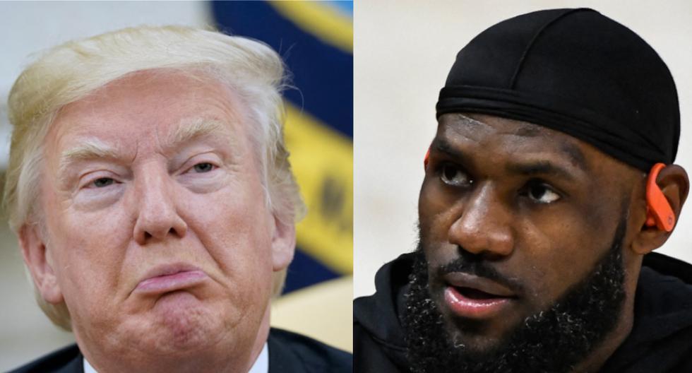 Donald Trump lashes out at LeBron James on Twitter for tweet about police