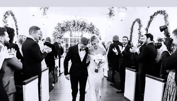 Hailey Baldwin y Justin Bieber se casaron a lo grande el 30 de septiembre del 2019(Fotos: Instagram)