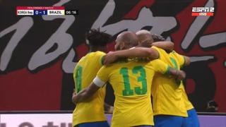 De goleador: Richarlison desvió la pelota para anotar el 1-0 del Brasil vs. Corea del Sur | VIDEO