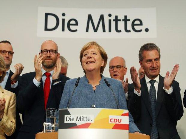 Christian Democrat Angela Merkel was Helmut Kohl's heir.  (Photo: EFE)