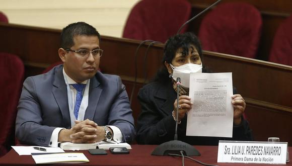 “Por recomendación de mi abogado, me abstengo de declarar”, fue la respuesta recurrente de Paredes.  (Foto: Jorge Cerdán / GEC)