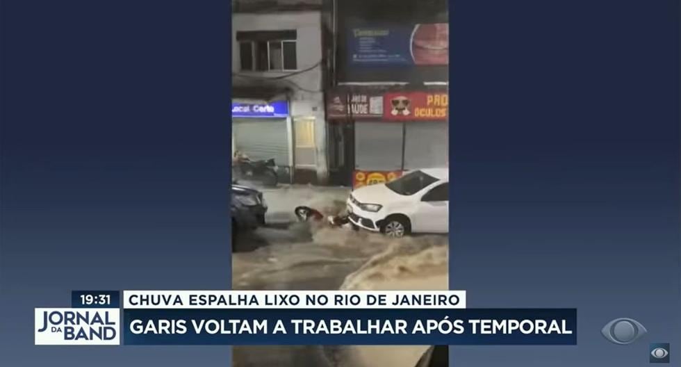 Las lluvias inundaron algunas ciudades del estado de Rio de Janeiro. (Fuente: You Tube)