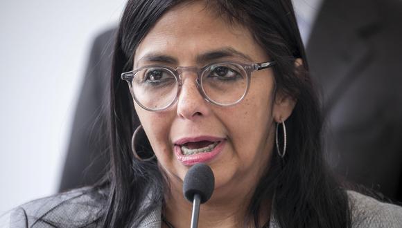 Delcy Rodríguez, ex Canciller venezolana y actual presidenta de la Asamblea Nacional Constituyente. (EFE)