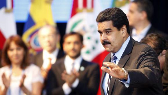 Maduro recibió la noticia durante la cumbre del Mercosur, en Argentina. (Reuters)