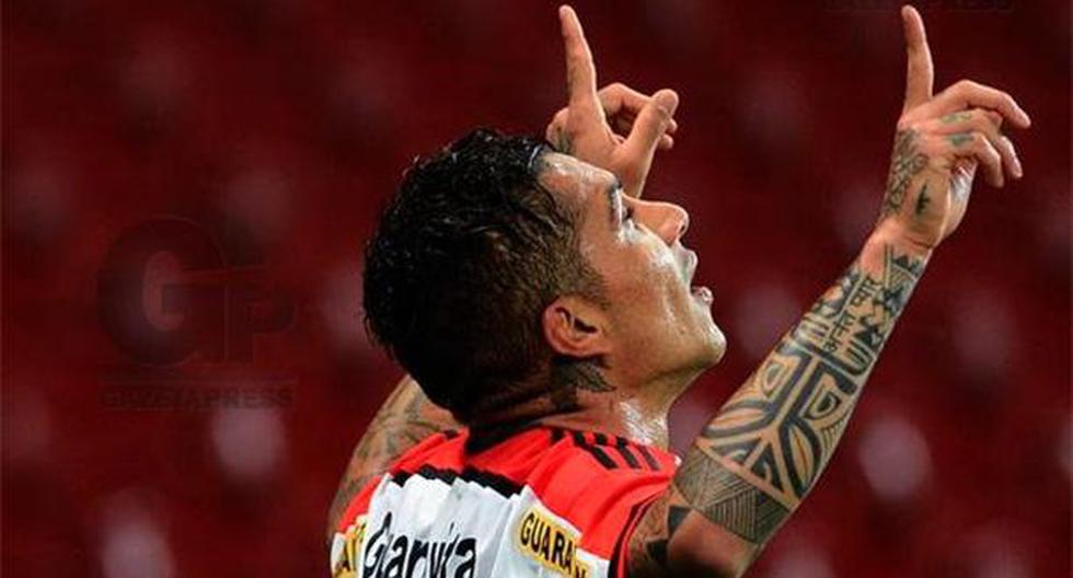 Paolo Guerrero volvió a reencontrarse con el gol con la camiseta del Flamengo (Foto: Club Flamengo)