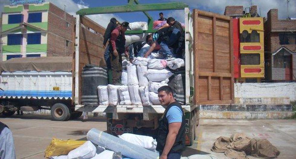 Los productos de contrabando ingresaban por pasos no autorizados de la frontera sur. (Foto: Andina)