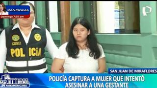 San Juan de Miraflores: mujer acuchilla a gestante porque su conviviente era el padre de la bebe