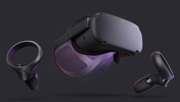 Así son los visores de realidad virtual Oculus Quest.