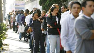 El desempleo en Lima Metropolitana bajó a 6% entre mayo y junio