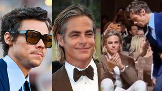 ¿Video evidencia que Harry Styles escupió a Chris Pine en el Festival de Venecia?