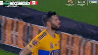 A poco del final: Gignac anotó desde los doce pasos el 1-0 de Tigres vs. Pachuca | VIDEO