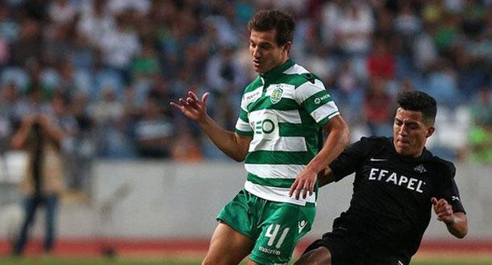 Carlos Olascuaga anotó su primer gol con el Académica Coimbra. (Foto: Difusión)