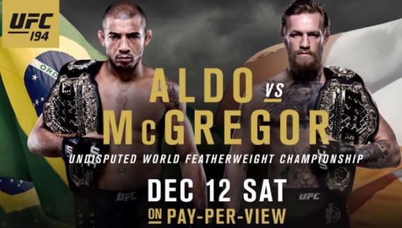 UFC: mira la previa extendida de José Aldo vs. Conor McGregor
