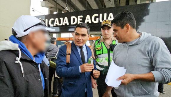 Fiscalía ejecuta operativo para detener a los ‘tarjeteros’ que operan en las estaciones de la Línea 1 del Metro de Lima. (Foto: Ministerio Público/Twitter)