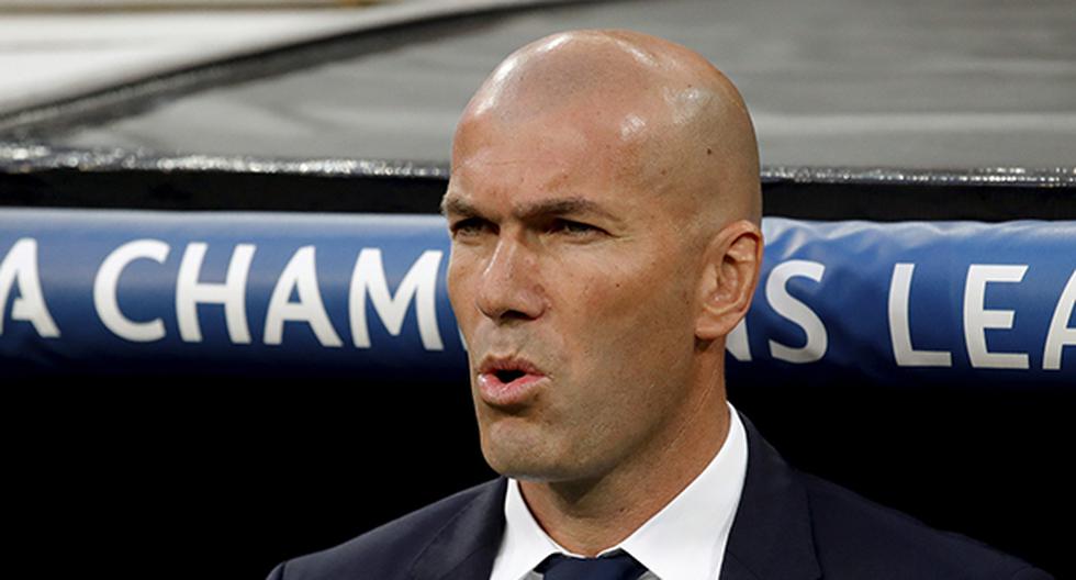 Zinedine Zidane se mostró cauto tras la goleada que Real Madrid le aplicó al Atlético de Madrid en la Champions League (Foto: EFE)