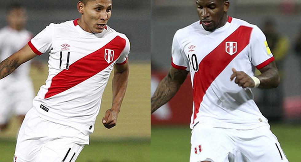 Raúl Ruidíaz y Jefferson Farfán juntos en la Selección Peruana. (Foto: Getty Images - Producción)