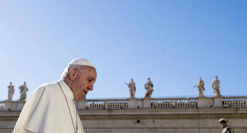 El papa Francisco, durante su audiencia pública de los miércoles en la plaza de San Pedro del Vaticano. (Foto: EFE)