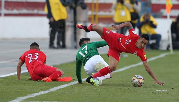 Christian Cueva tendrá que ser el único conductor de la selección peruana en La Paz. (Foto: GEC)