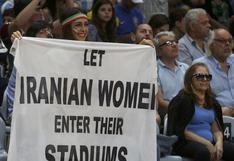 Irán: histórica presencia de mujeres en el estadio
