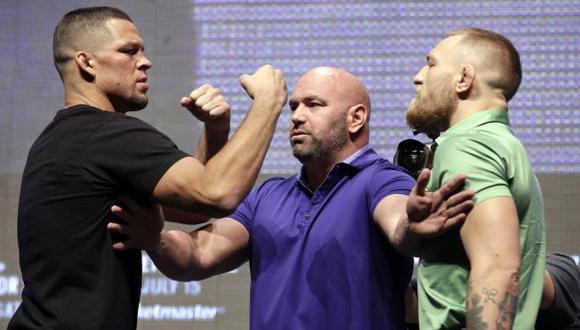 UFC: Conor McGregor y Nate Díaz se dicen de todo antes de pelea