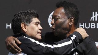 Pelé emotivo con Maradona: “Tu rápida partida no me dejó decírtelo, entonces lo escribo, ‘Te amo, Diego’”