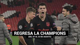 La Champions League regresa en agosto y Lisboa será la sede de la final