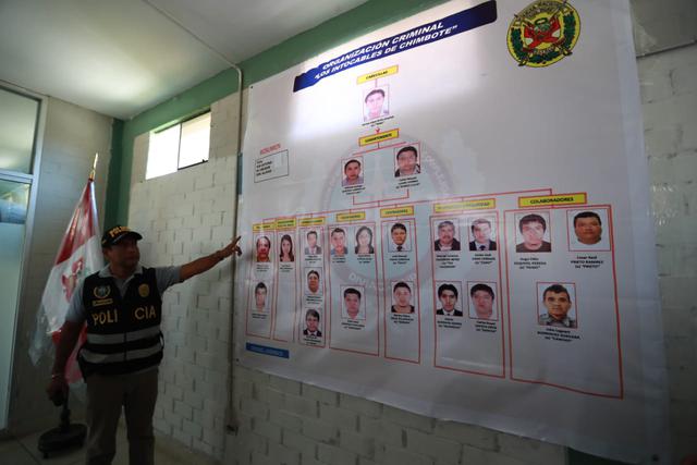 Megaoperación en Chimbote. Materiales incautados. (Foto: Lino Chipana)