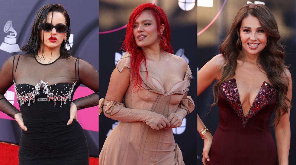 La 23 edición de los Premios Latin Grammy se realiza esta noche en el Michelob Ultra Arena del Mandalay Bay Resort and Casino en Las Vegas, Nevada (Estados Unidos). El evento reúne a grandes estrellas de la música latina en un solo lugar. (Fotos: AFP)