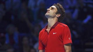 Roger Federer se retiró de la final del Masters de Londres