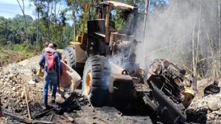 Madre de Dios: destruyen maquinaria de más de S/ 42 millones usada por mineros ilegales