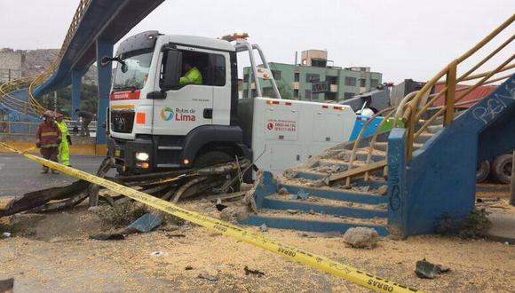 Puente destruido en Panamericana Sur genera caos vehicular - 10