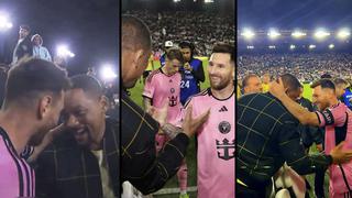 La emoción de Will Smith al conocer a Lionel Messi en juego del Inter Miami: “¡Esto fue una locura!″