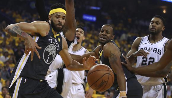 Warriors vs. Spurs EN VIVO ONLINE: por los Playoffs de la NBA. (Foto: AP)