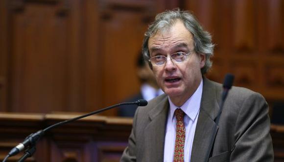 La posibilidad de interpelar a Carlos Basombrío se ha discutido desde mayo pasado en la bancada de Fuerza Popular. (Foto: Congreso de la República)