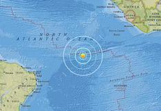 Terremoto de 6,7 sacude el Atlántico a 4.601 km de Antillas Menores 