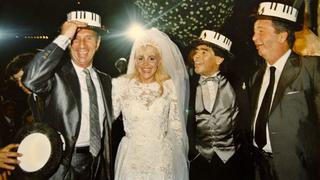 A pocos días del matrimonio de Messi, ¿cómo fue la boda de Diego Maradona?