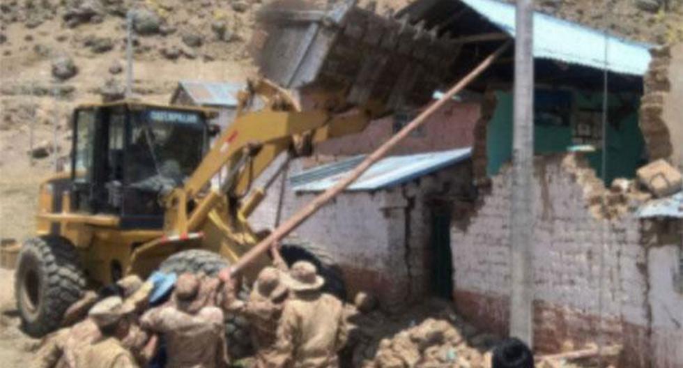 Perú. 58 viviendas y 5 colegios afectados por sismo de 4,7 grados registrado en Puno. (Foto: Agencia Andina)